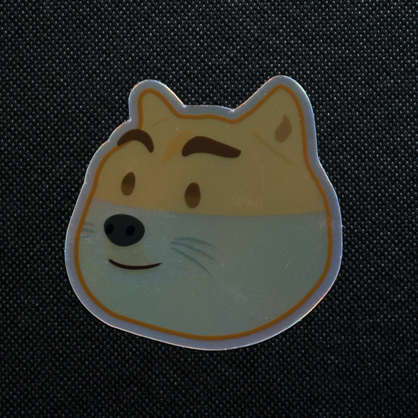 dogeholo Sticker