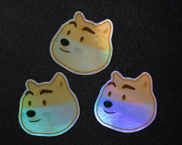 dogeholo Sticker